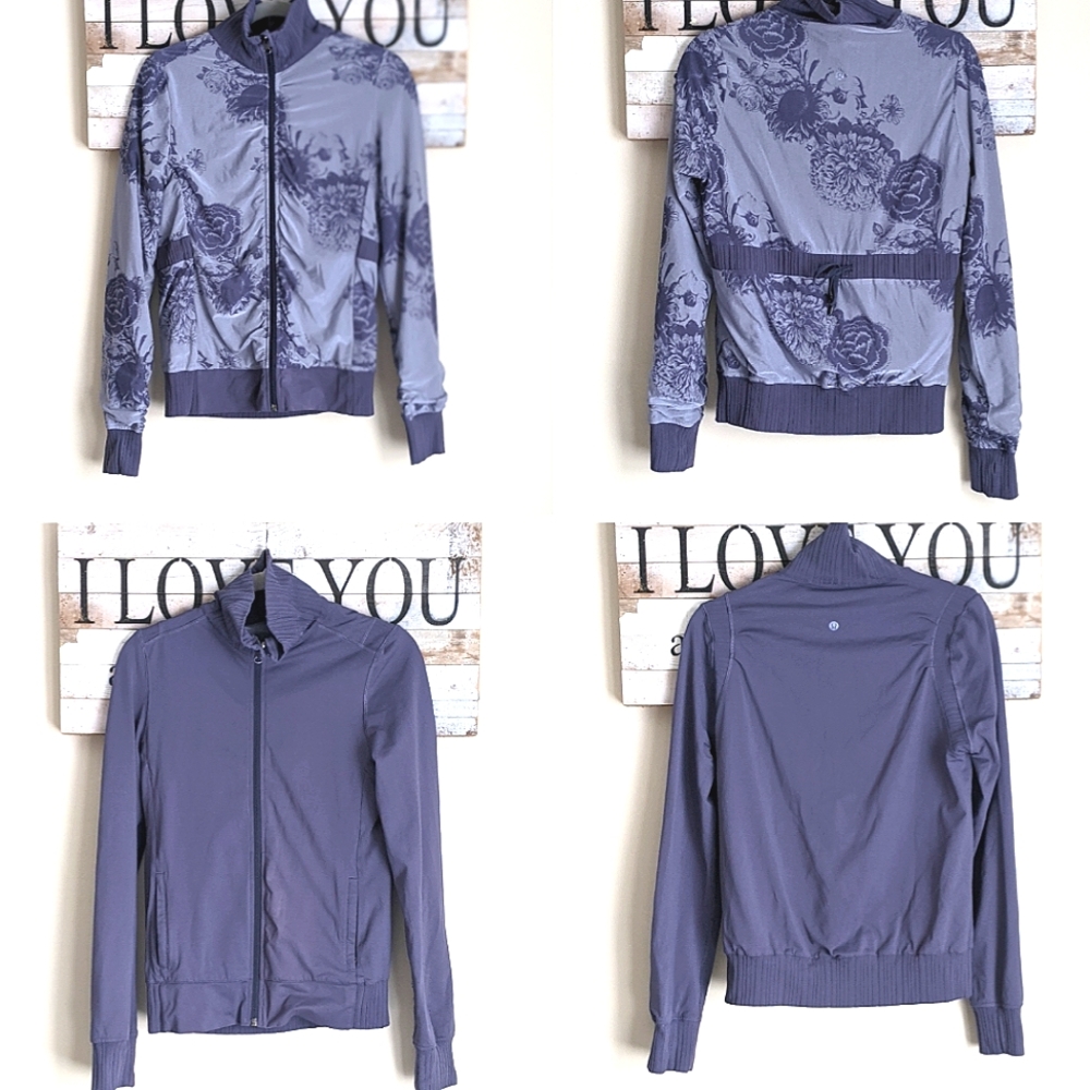 Lululemon Raja Reversible Track Jacket Floral